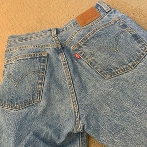 501® ORIGINAL FIT WOMEN'S JEANS indigo light wash W25 L30